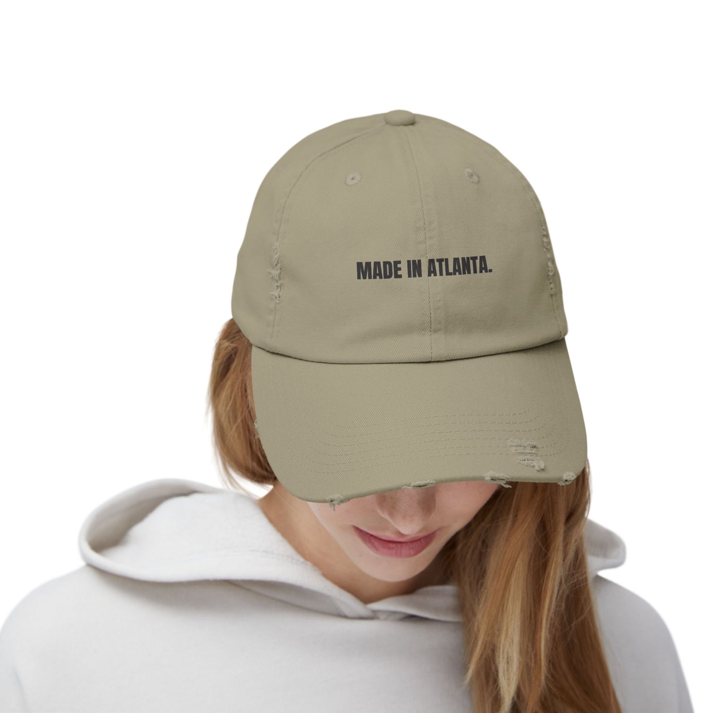 Made in Atlanta - Unisex Distressed Cap