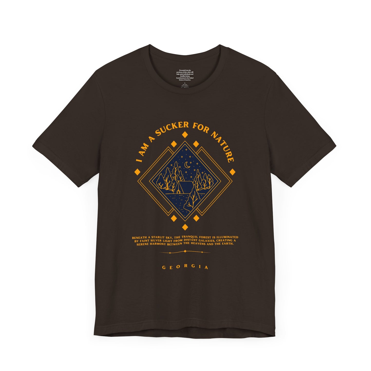 I Am A Sucker For Nature Georgia - Unisex Short Sleeve Tee