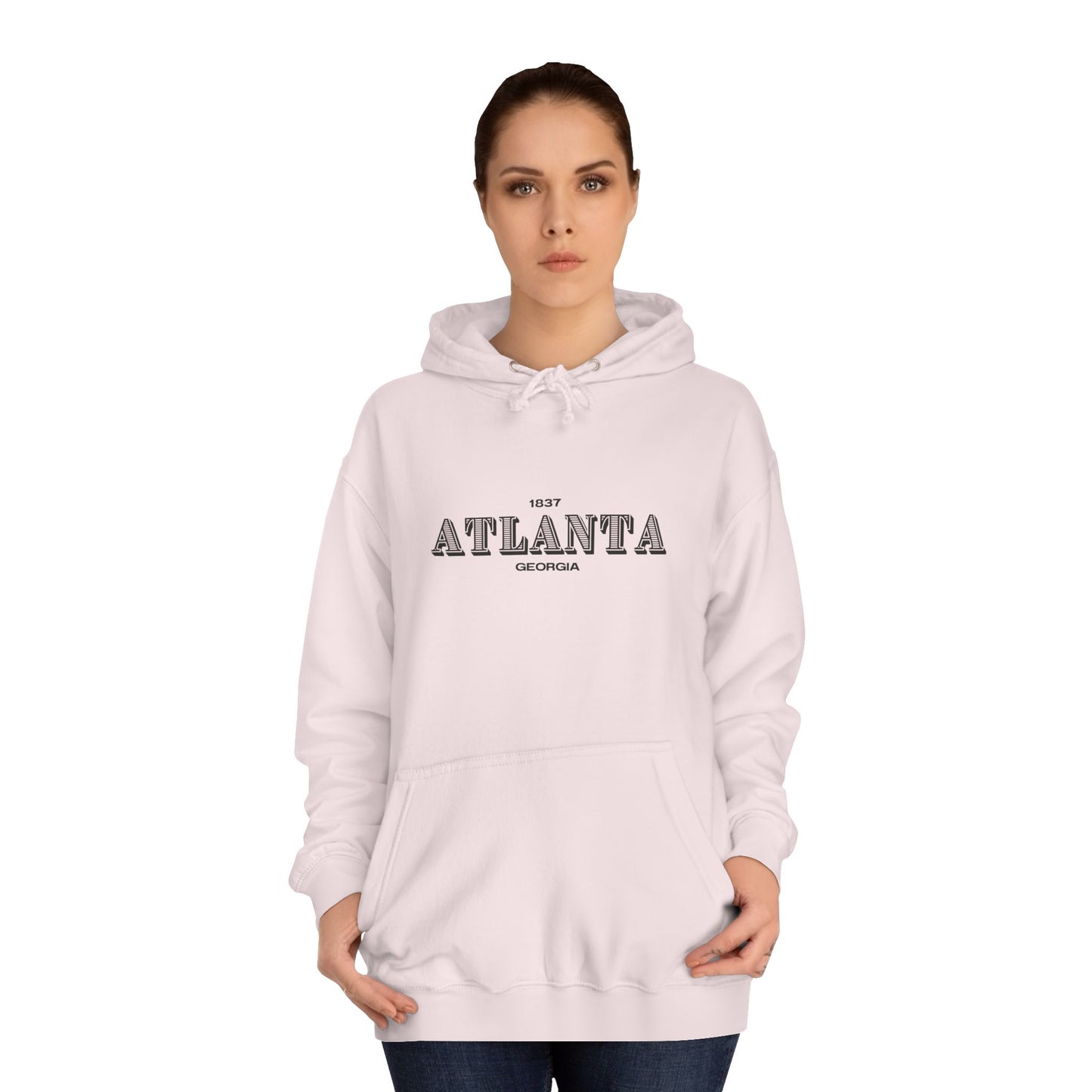 1837 Atlanta Georgia- Unisex College Hoodie