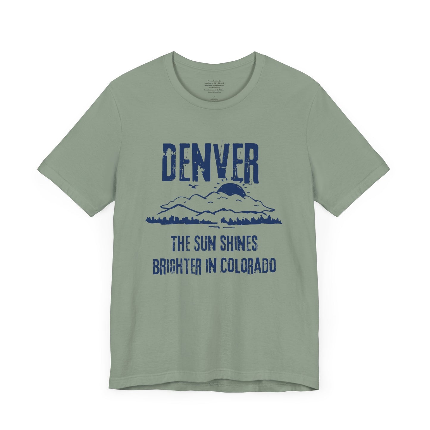 The Sun Shines Better In Colorado - Unisex Short Sleeve Tee