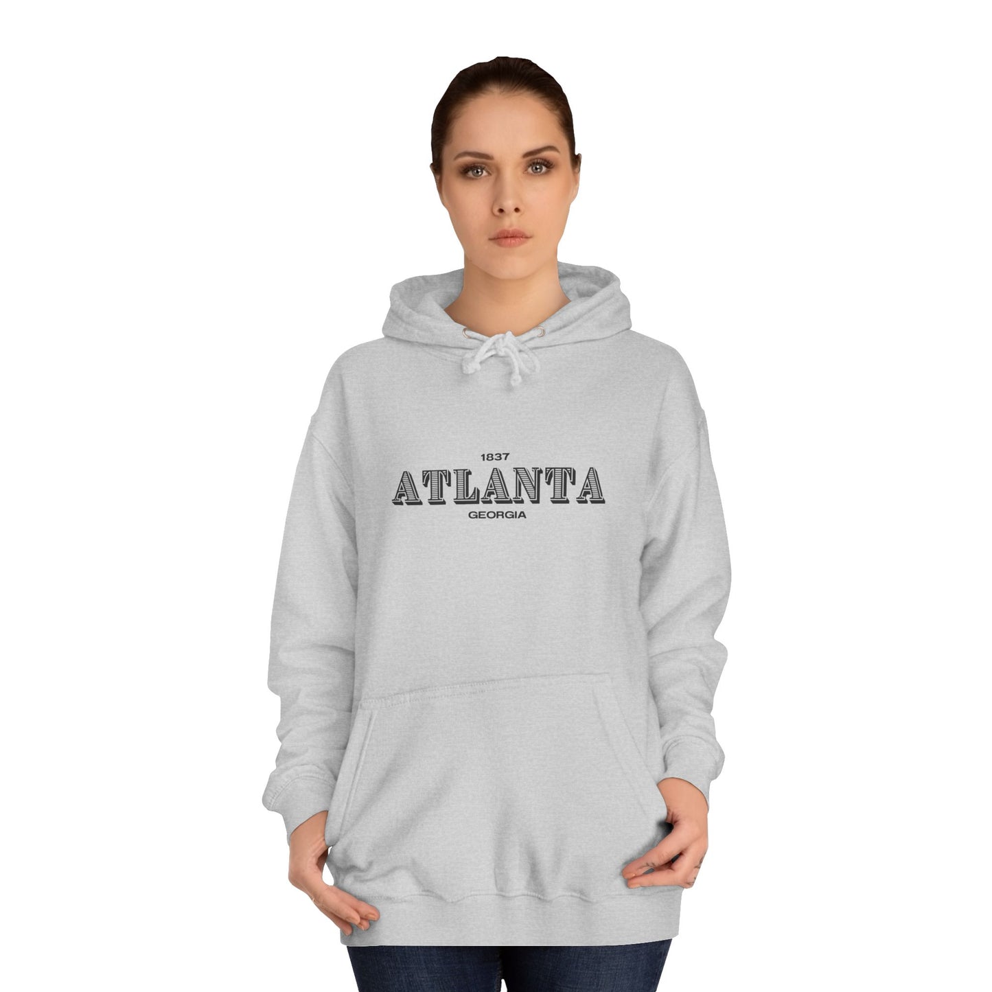 1837 Atlanta Georgia- Unisex College Hoodie