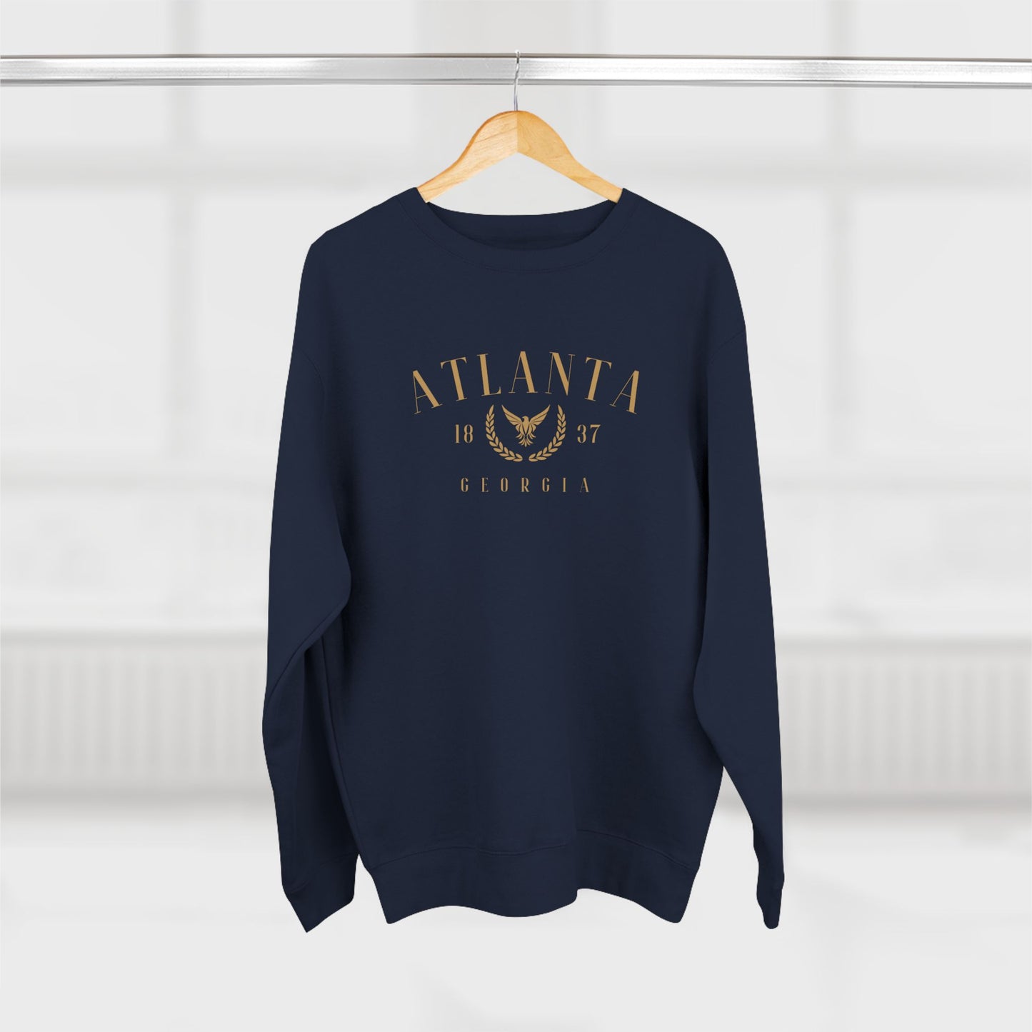 1837 Atlanta Golden - Unisex Crewneck Sweatshirt