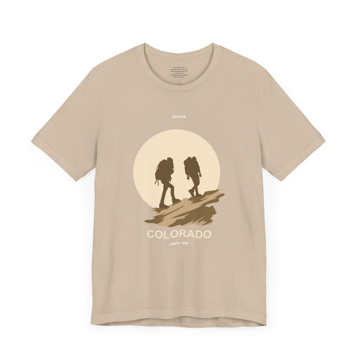 Sunshine Hiking Denver - Unisex Short Sleeve Tee