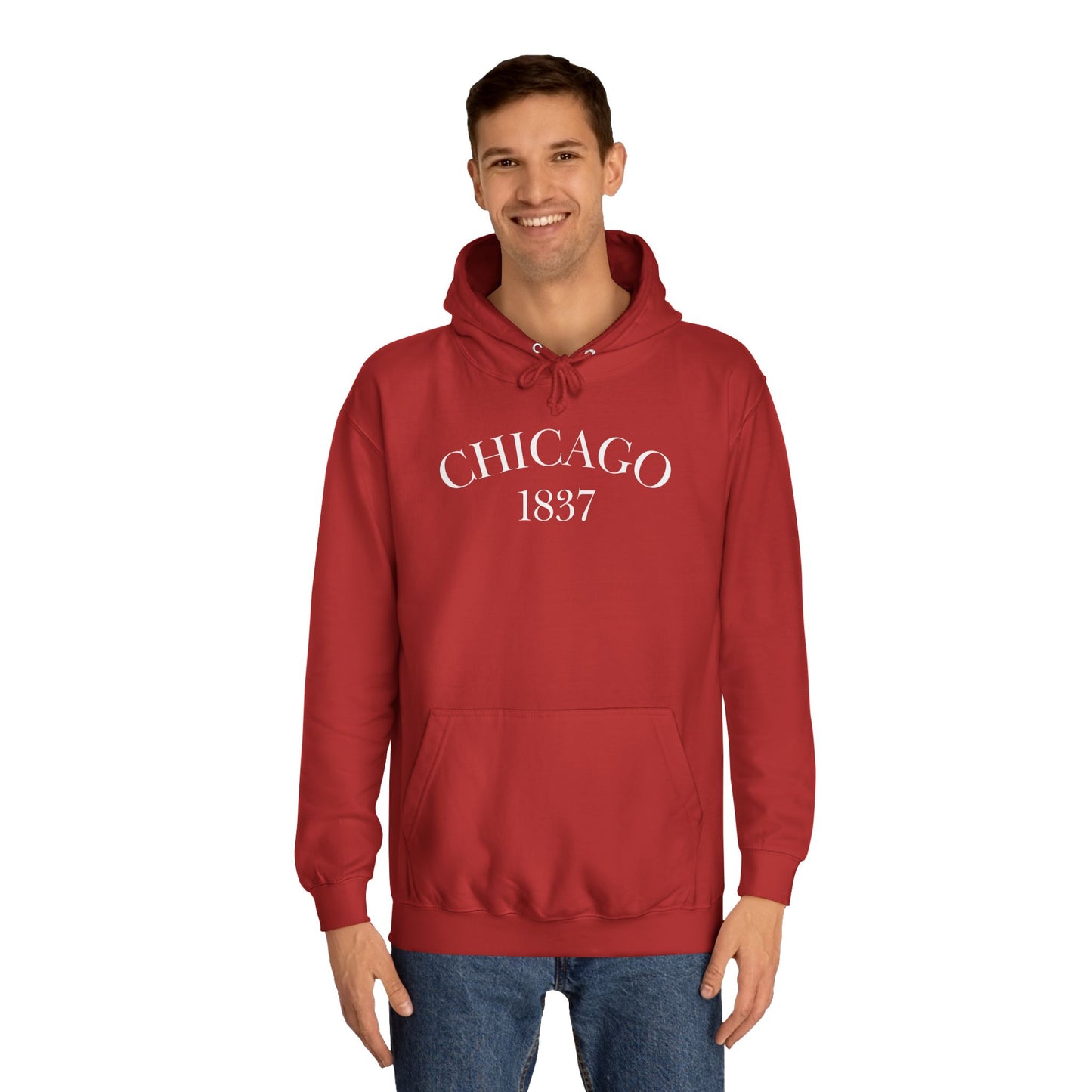 1837 Chicago - Unisex College Hoodie