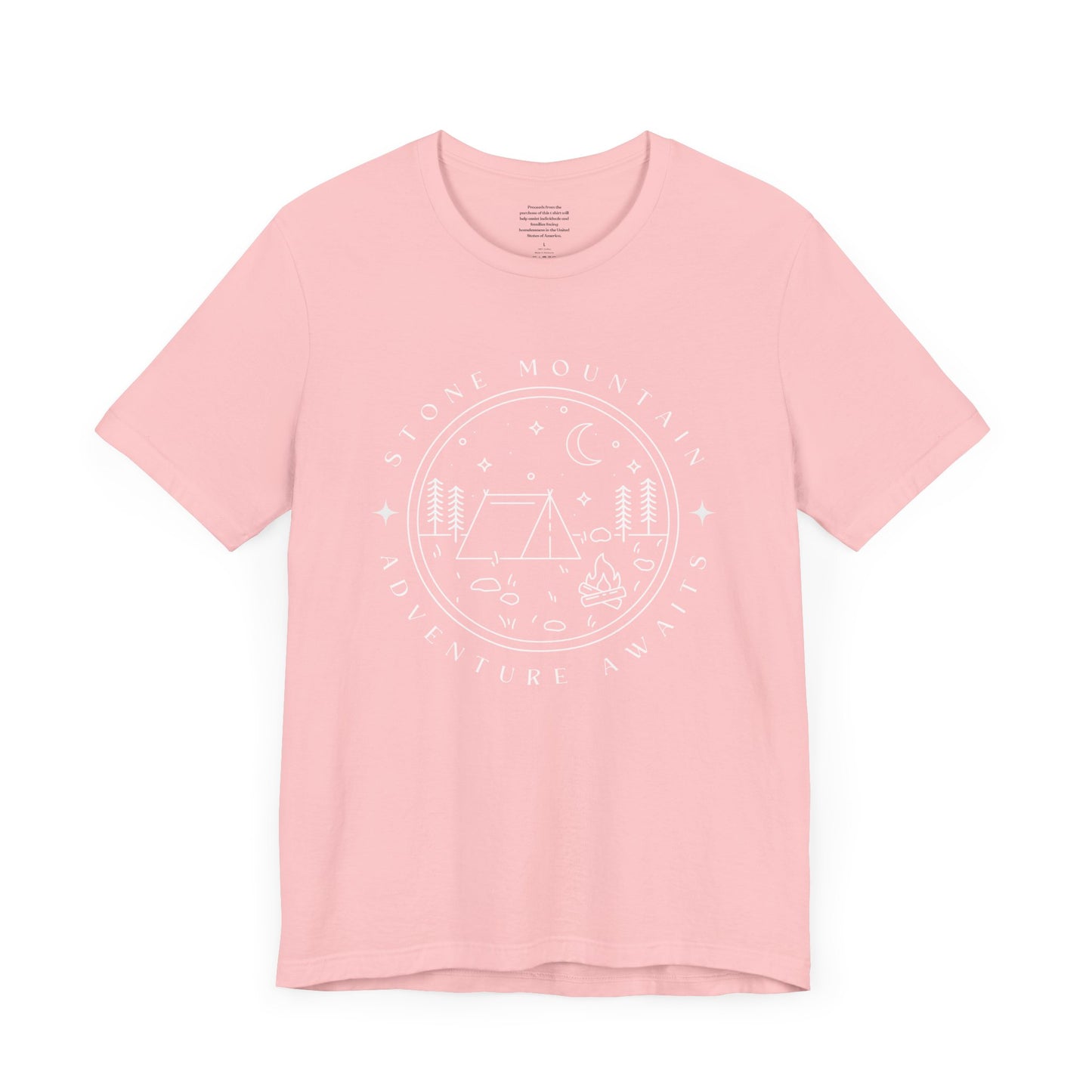 Adventure Awaits Stone Mountain Georgia - Unisex Short Sleeve Tee