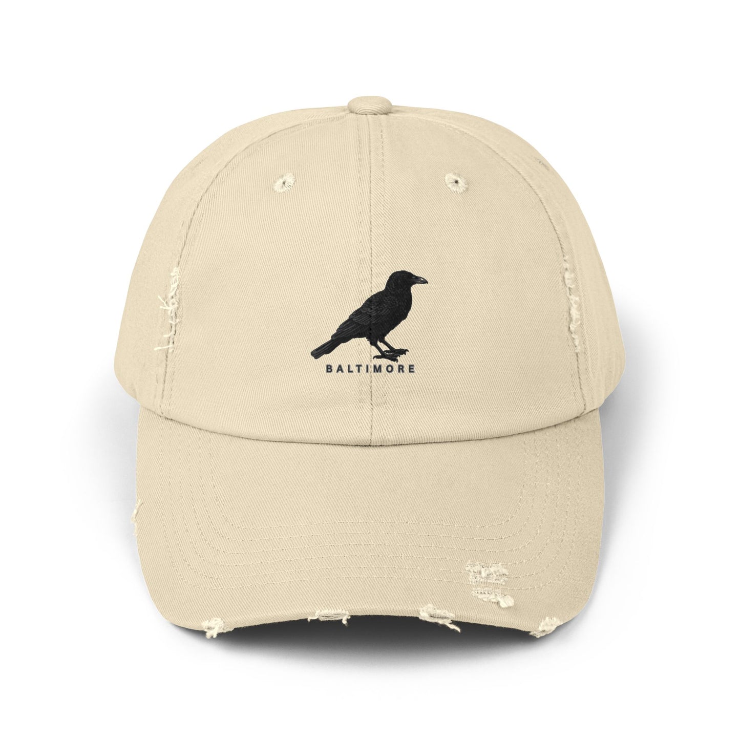 Baltimore Raven - Unisex Distressed Cap