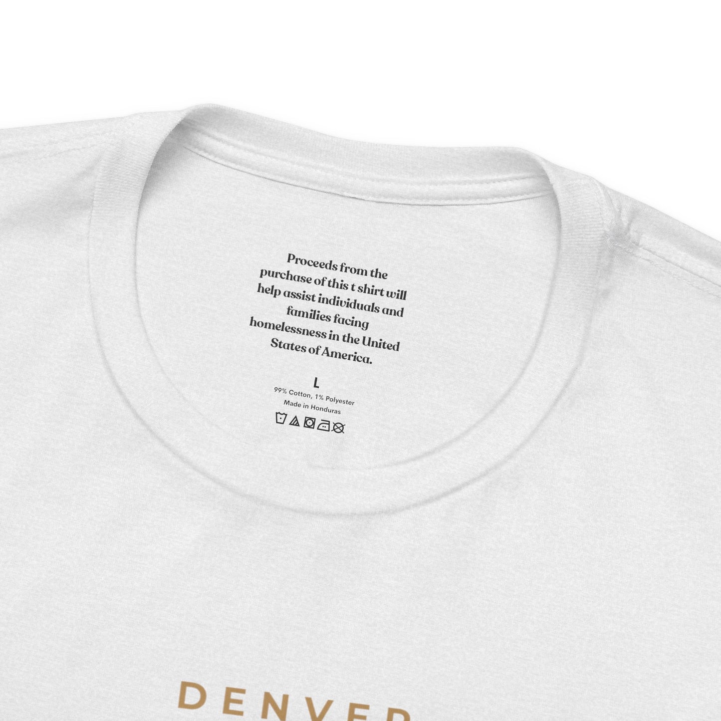 Hike Your Way Denver - Unisex Short Sleeve Tee