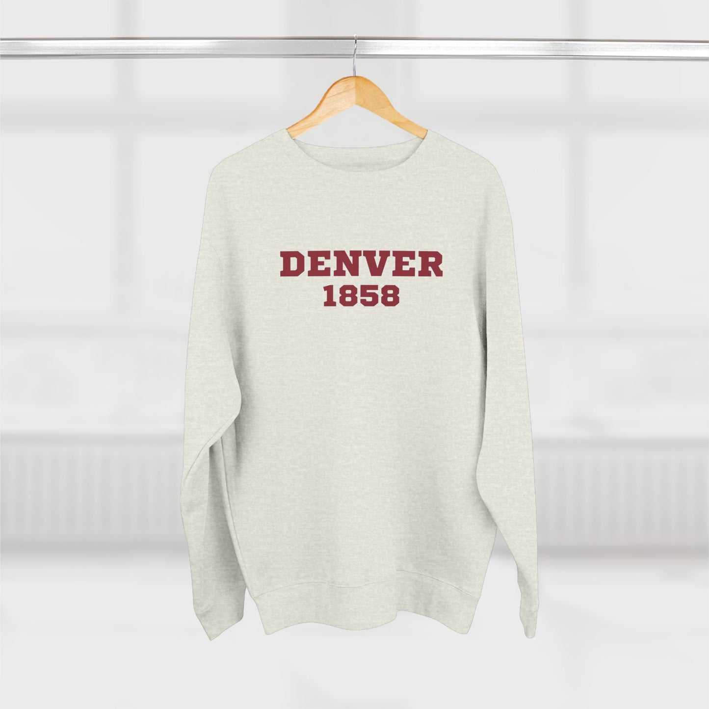 Denver 1858 - Unisex Crewneck Sweatshirt