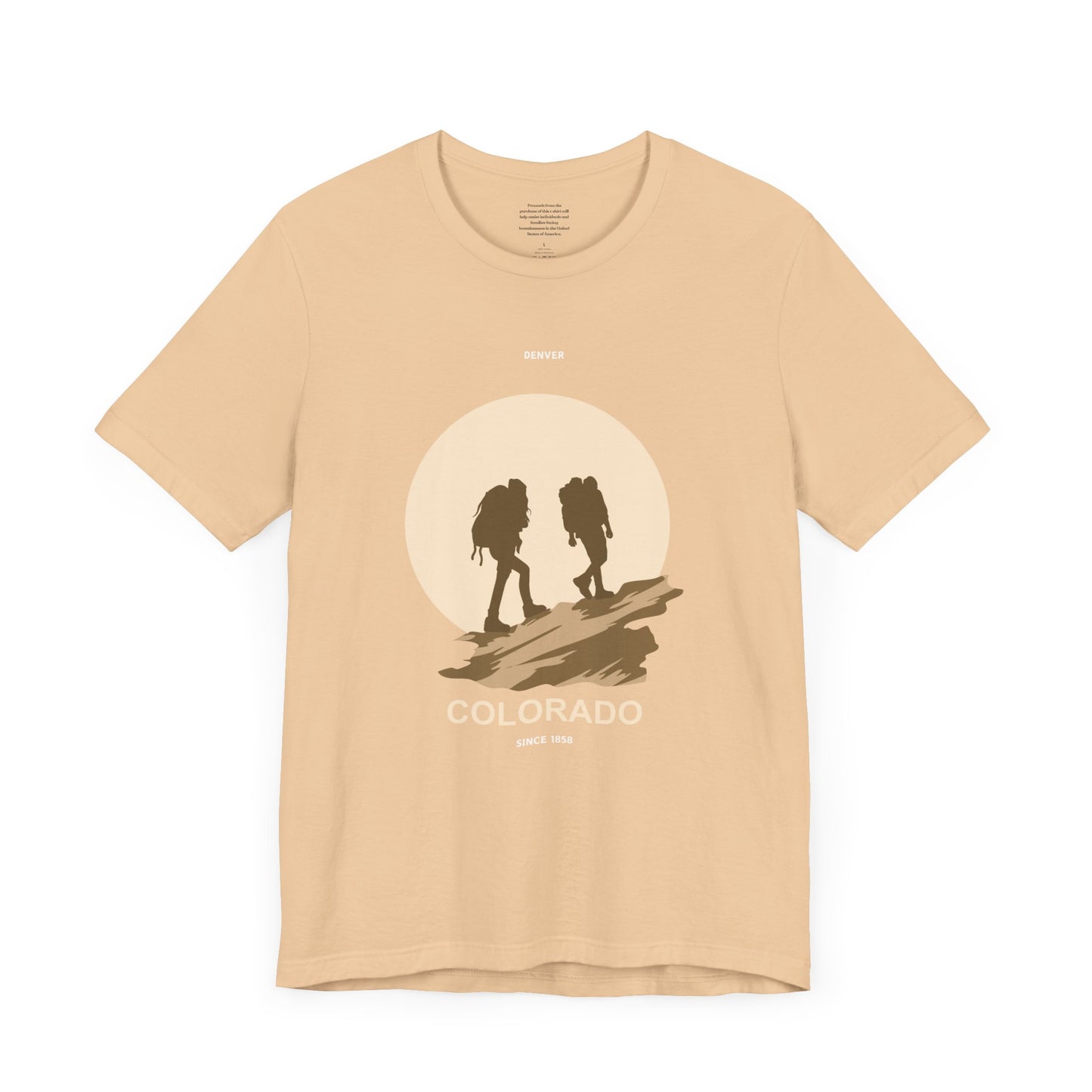 Sunshine Hiking Denver - Unisex Short Sleeve Tee