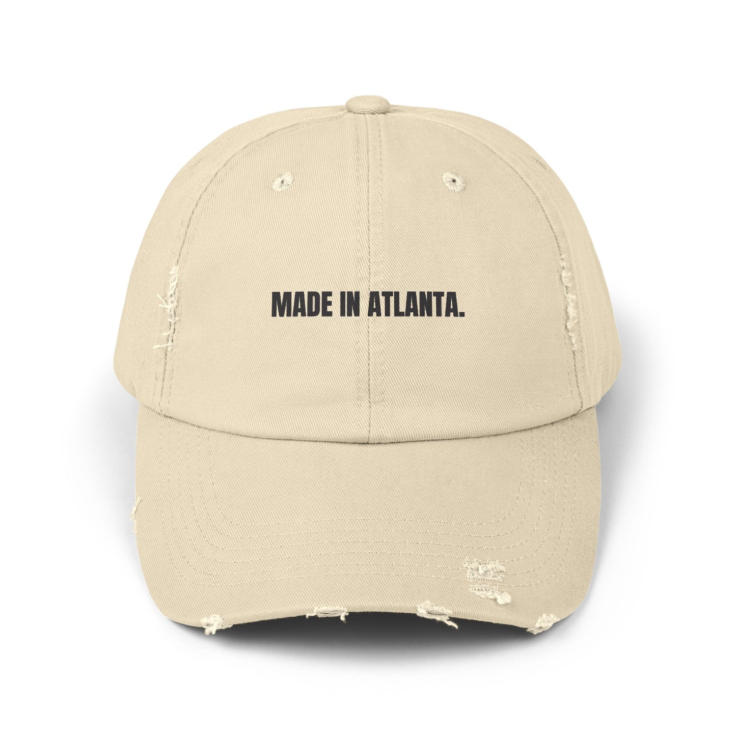 Made in Atlanta - Unisex Distressed Cap