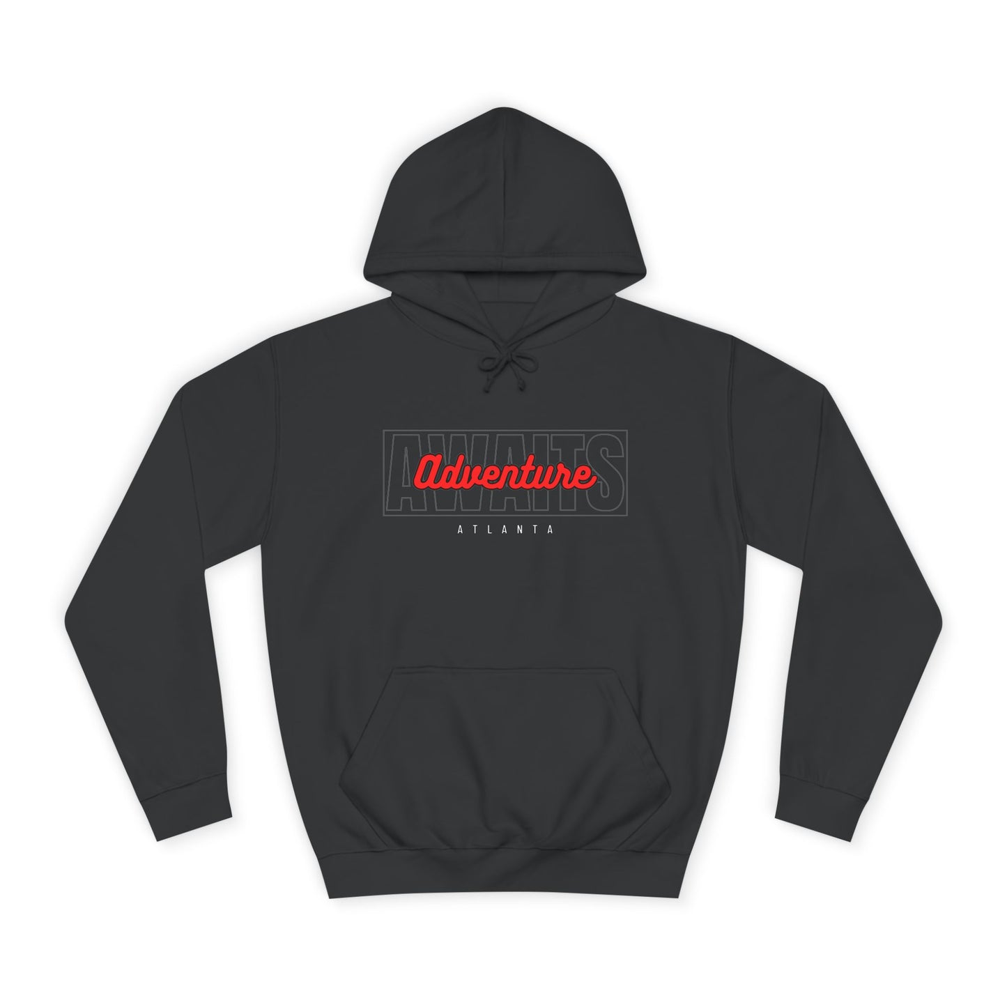 Adventure Awaits Atlanta - Unisex College Hoodie