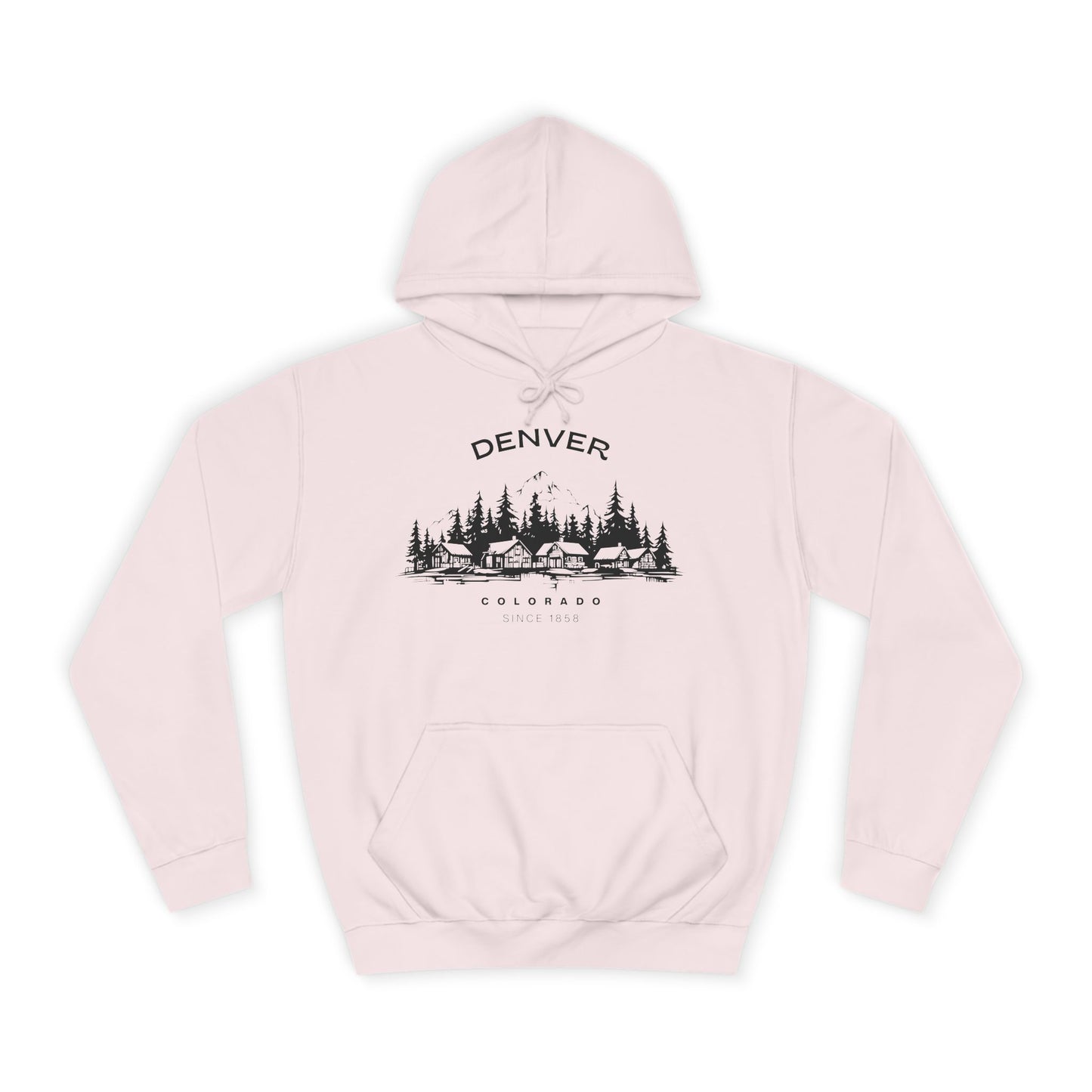 Into The Woods Denver Colorado - Unisex College Hoodie