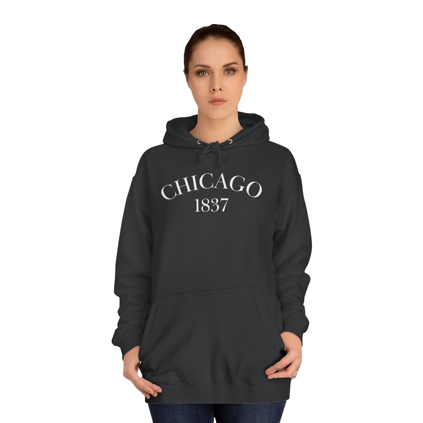 1837 Chicago - Unisex College Hoodie