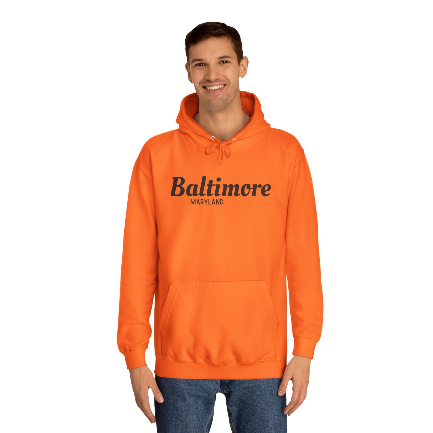 Baltimore Maryland - Unisex College Hoodie
