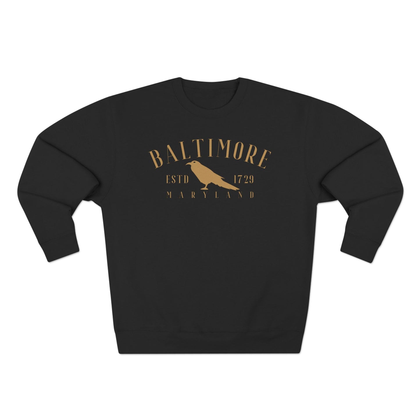Baltimore Raven 1729 - Unisex Crewneck Sweatshirt