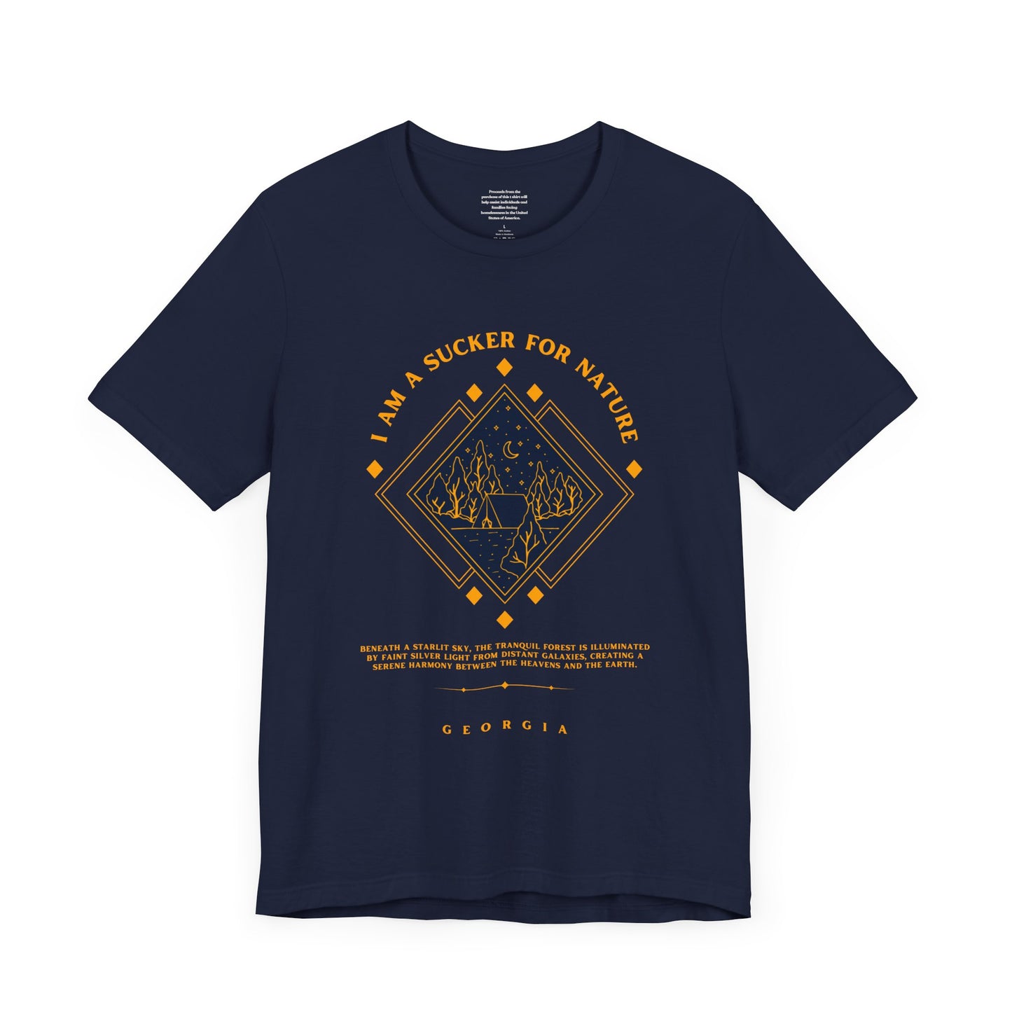 I Am A Sucker For Nature Georgia - Unisex Short Sleeve Tee