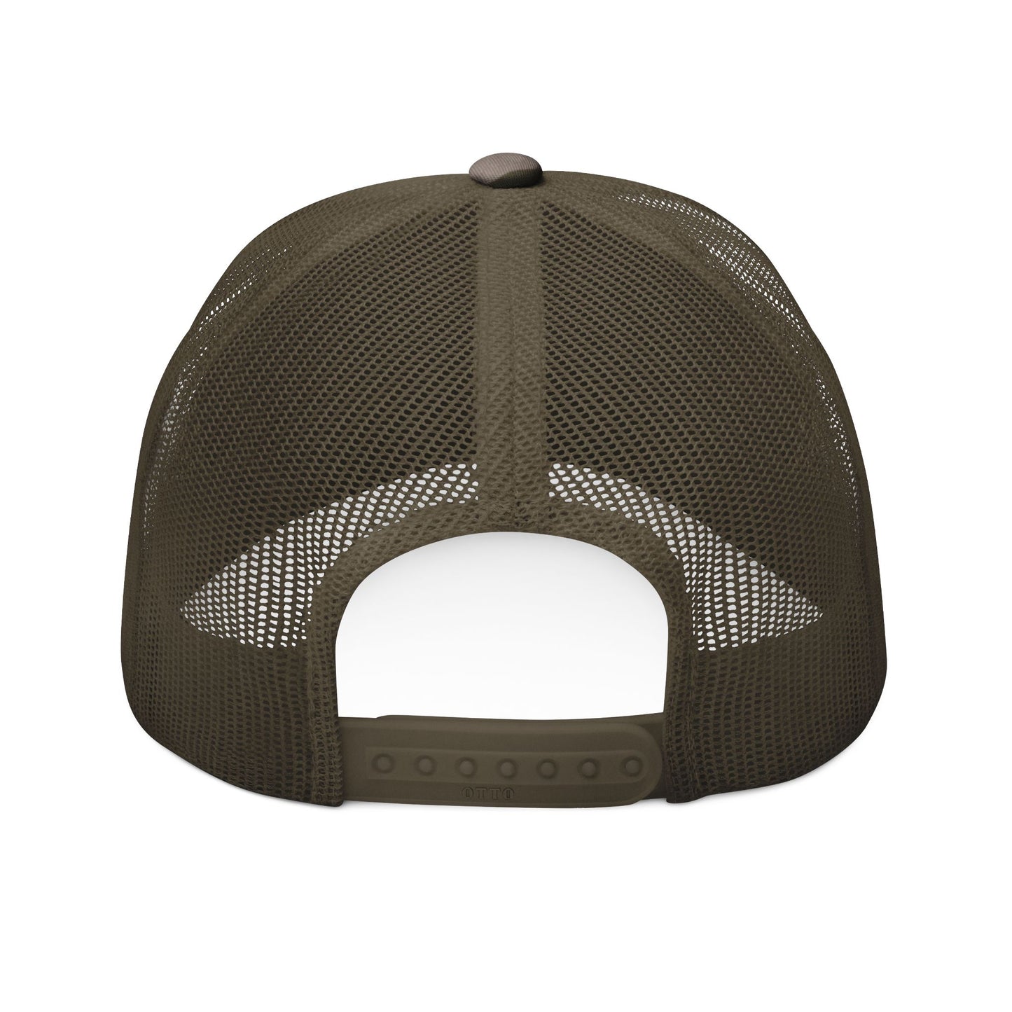 Helping Hearts Atlanta - Camouflage Olive Embroidered Trucker Hat