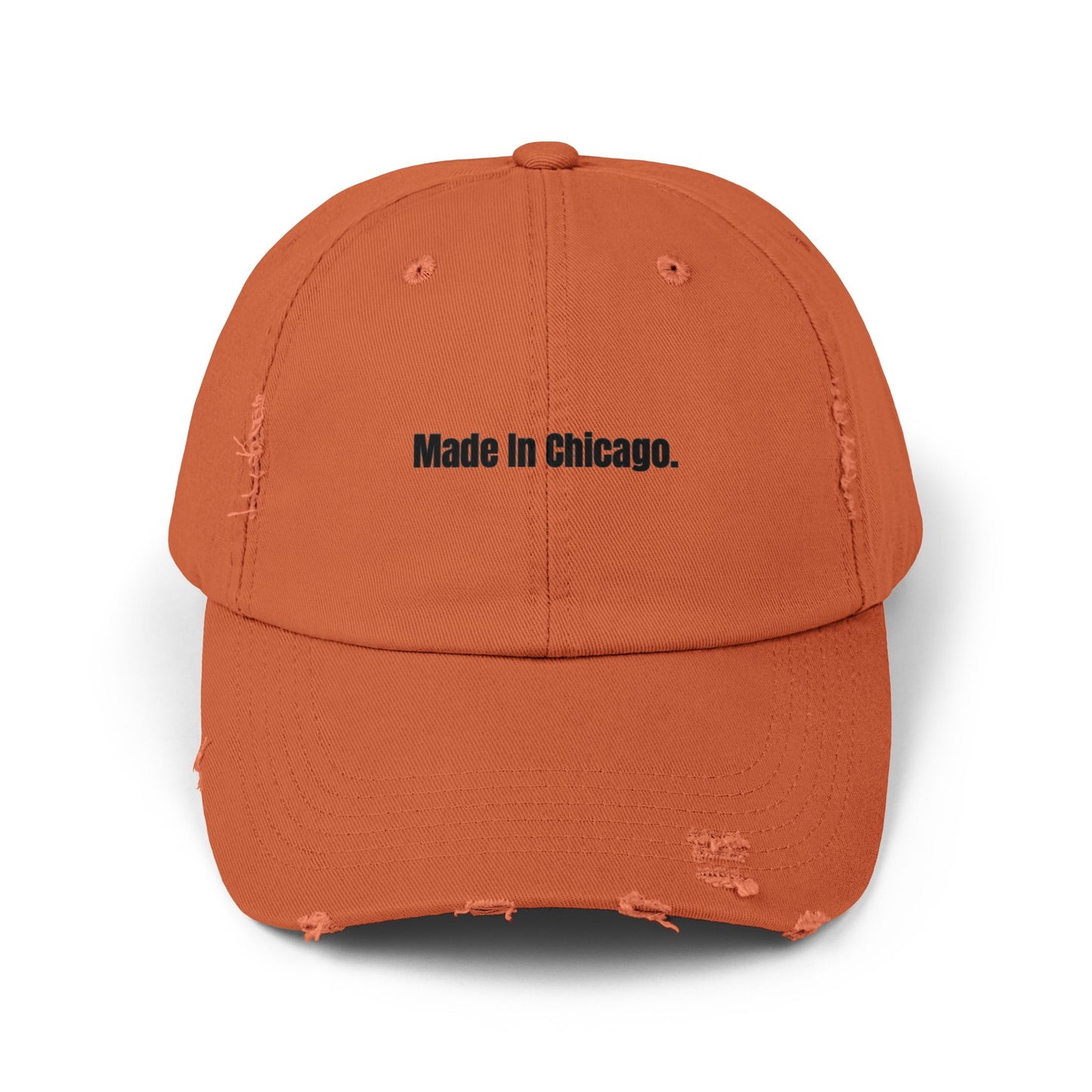 Made in Chicago - Unisex Distressed Cap
