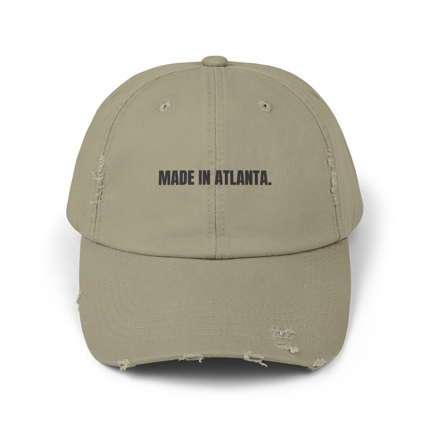 Made in Atlanta - Unisex Distressed Cap