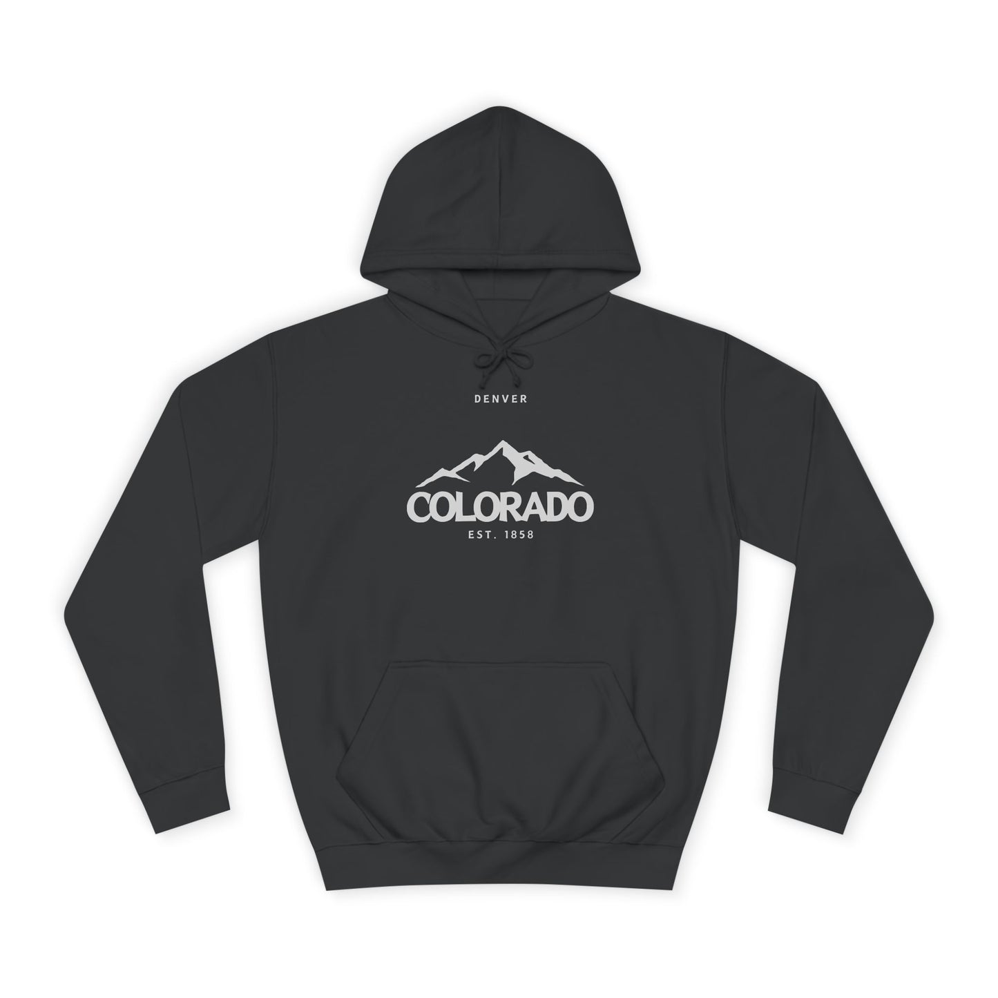 Denver Colorado (2) - Unisex College Hoodie