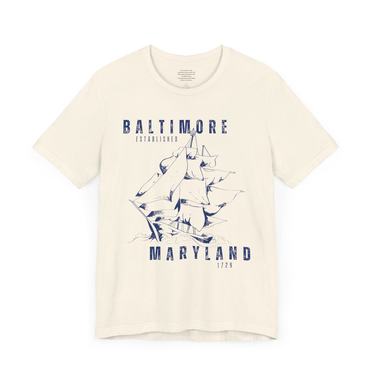 Baltimore Maryland - Unisex Short Sleeve Tee