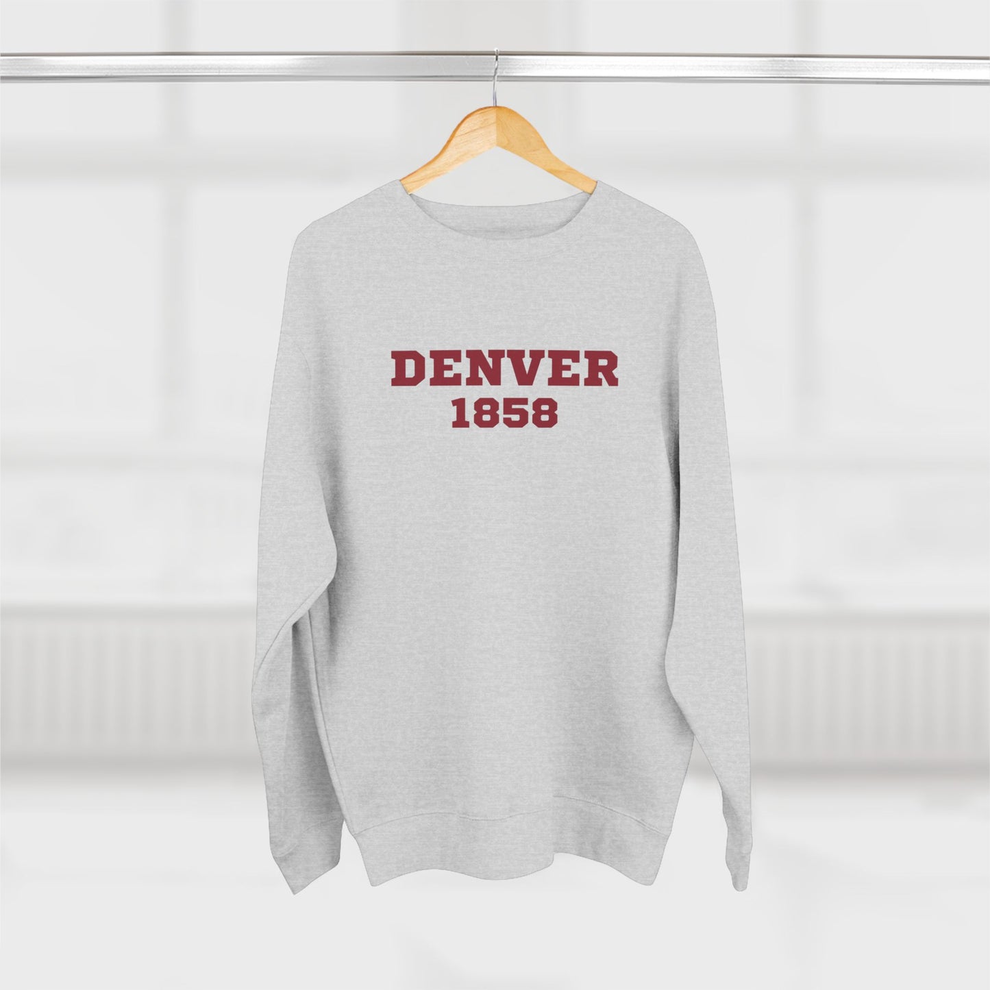 Denver 1858 - Unisex Crewneck Sweatshirt