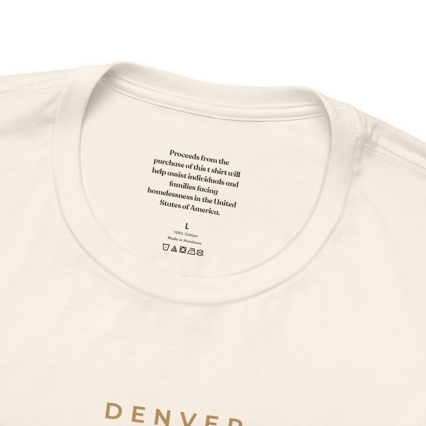 Hike Your Way Denver - Unisex Short Sleeve Tee