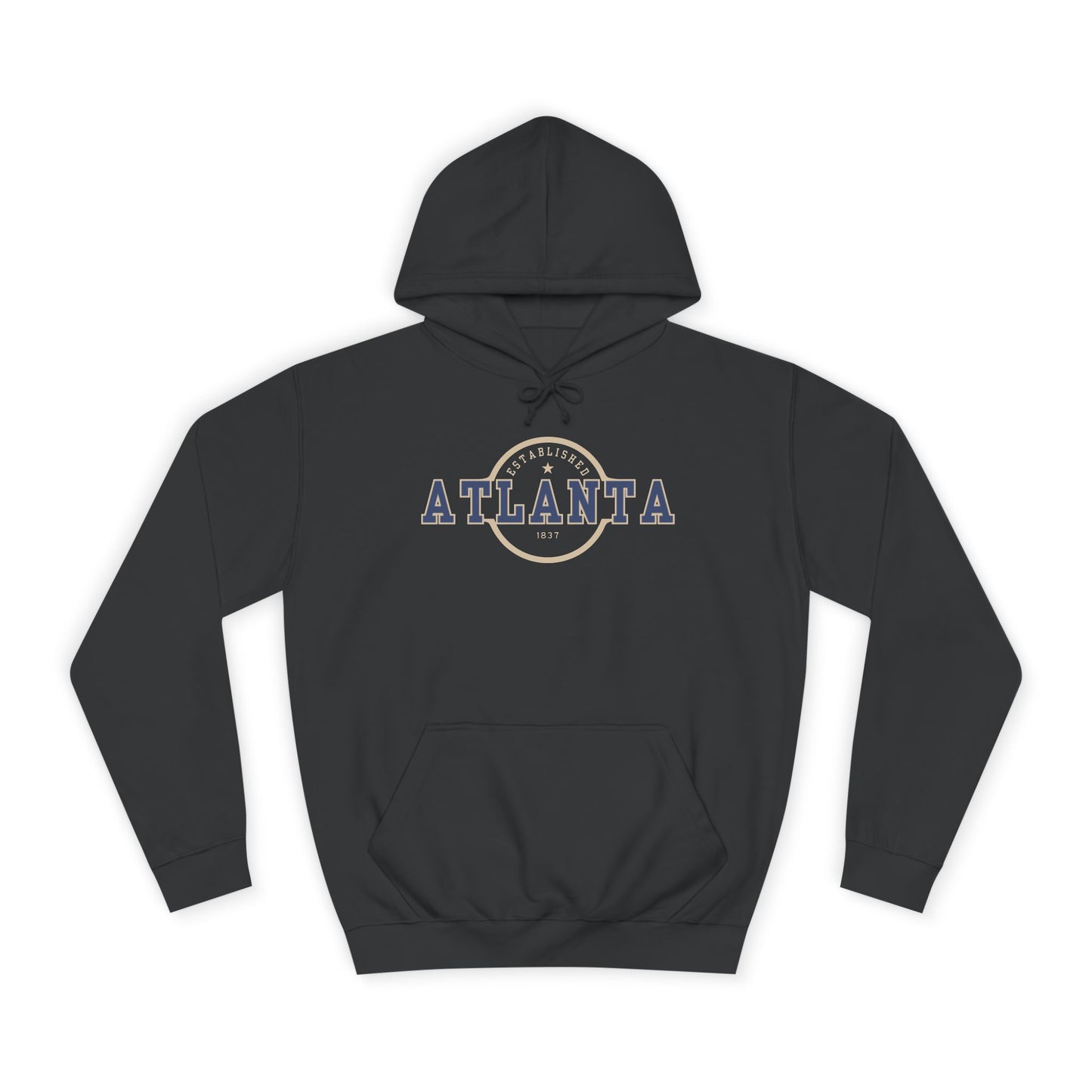 Atlanta Established 1837 - Unisex College Hoodie
