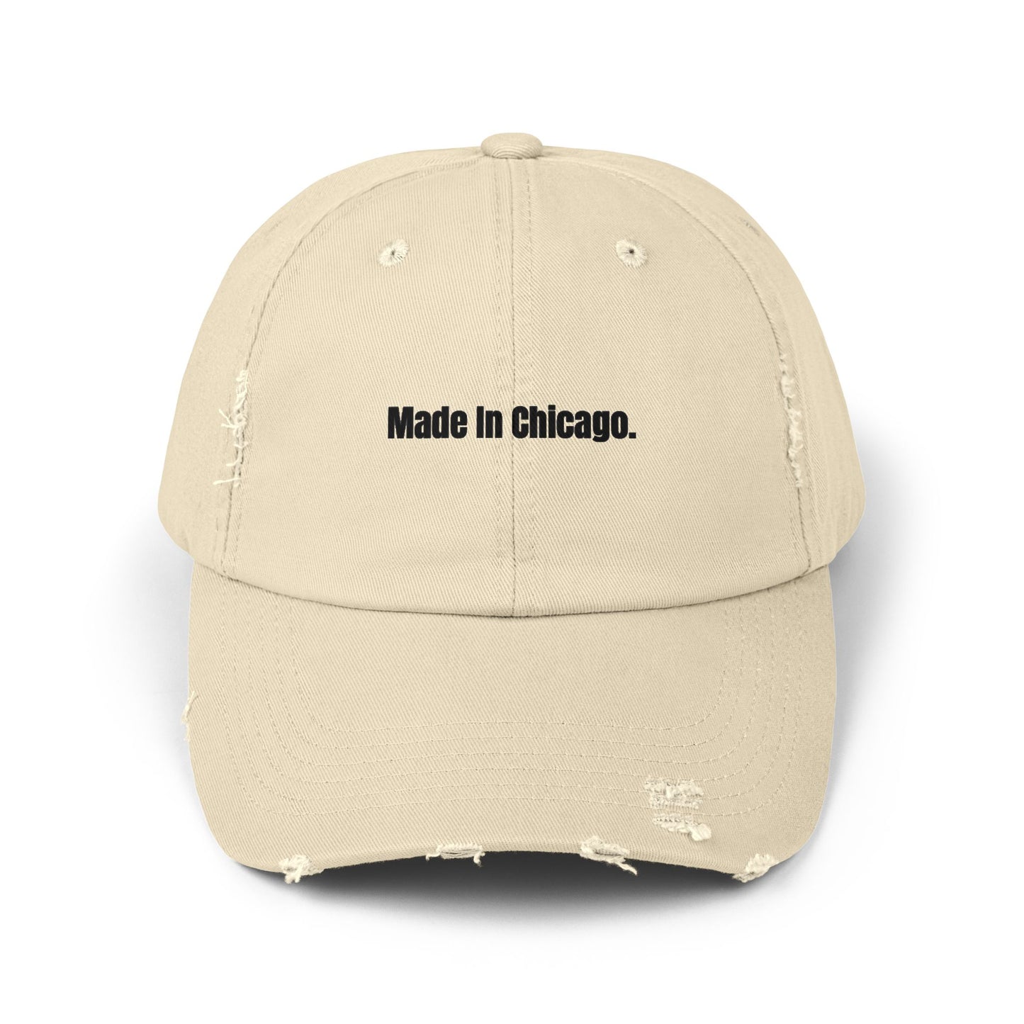 Made in Chicago - Unisex Distressed Cap