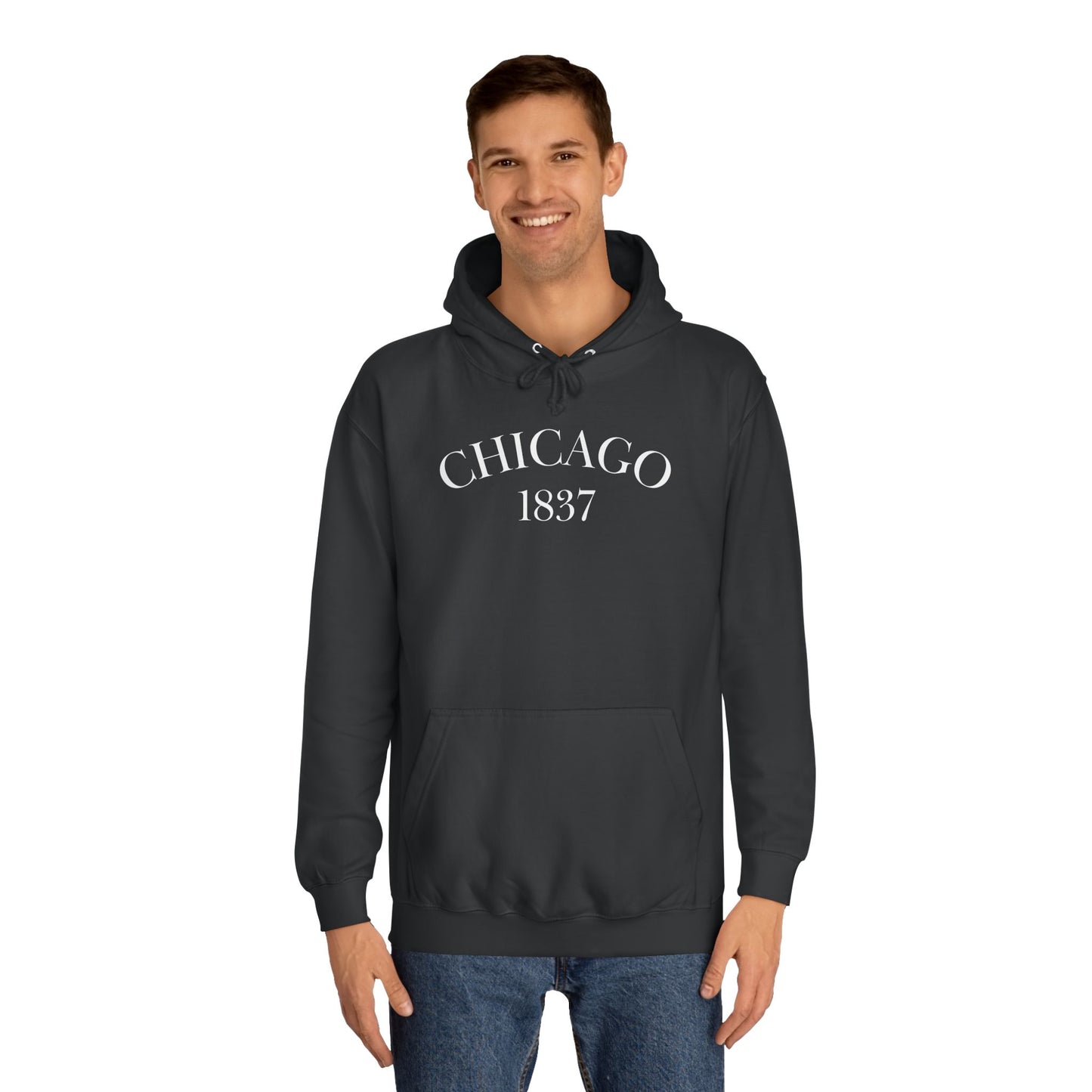 1837 Chicago - Unisex College Hoodie