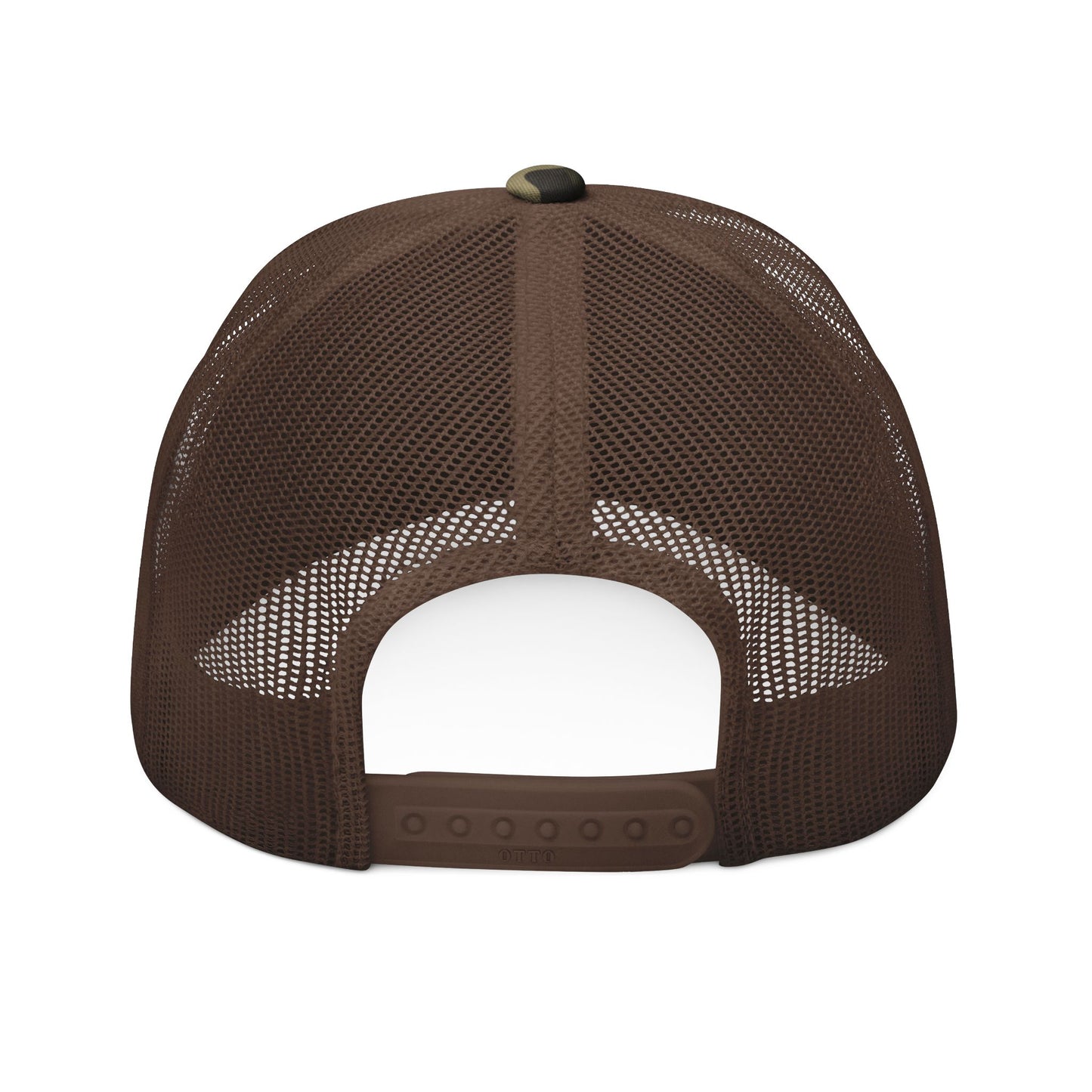 Helping Hearts Atlanta - Camouflage Brown Embroidered Trucker Hat