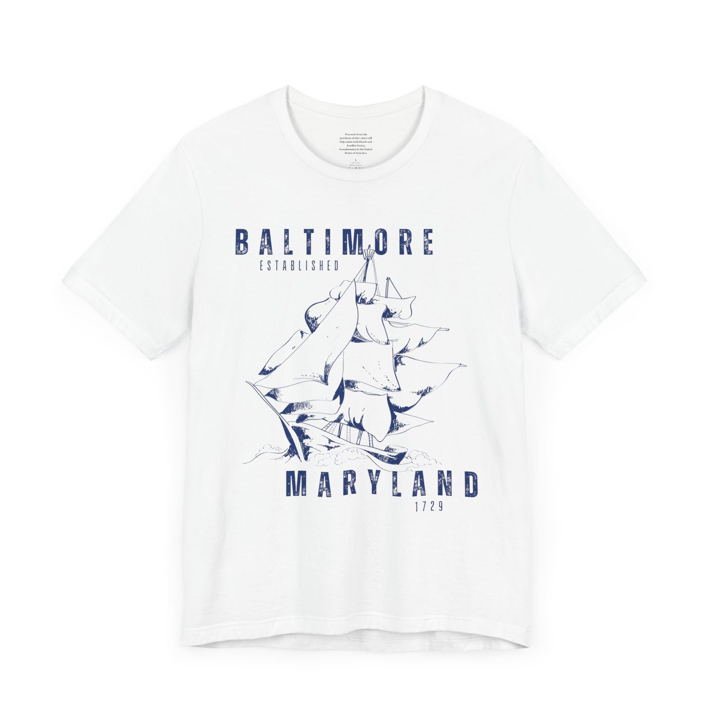 Baltimore Maryland - Unisex Short Sleeve Tee