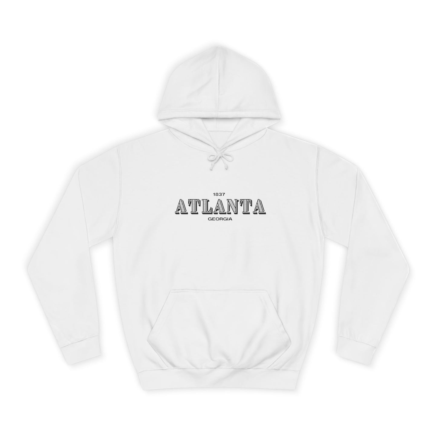 1837 Atlanta Georgia- Unisex College Hoodie