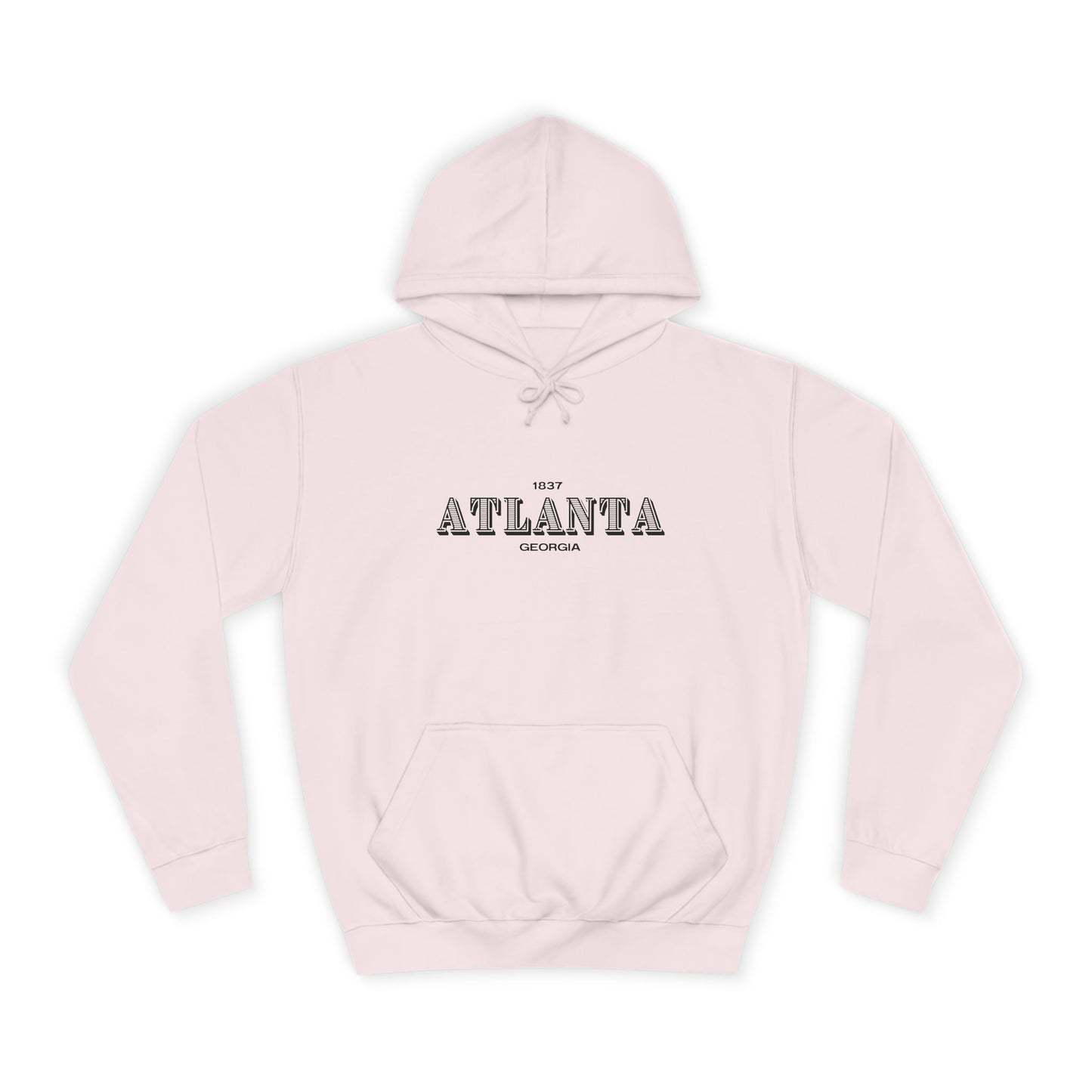 1837 Atlanta Georgia- Unisex College Hoodie