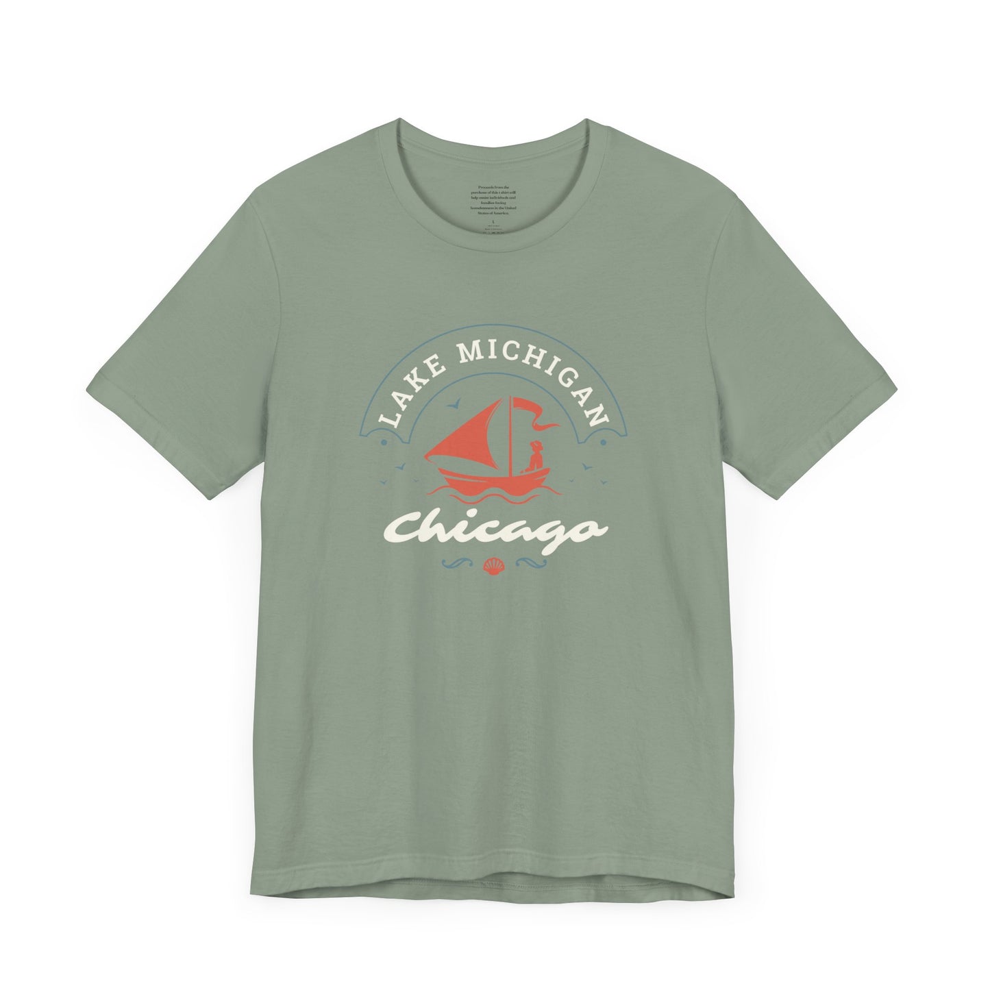 Lake Michigan Chicago - Unisex Short Sleeve Tee