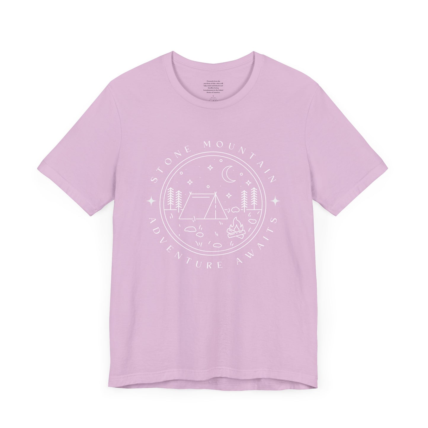 Adventure Awaits Stone Mountain Georgia - Unisex Short Sleeve Tee