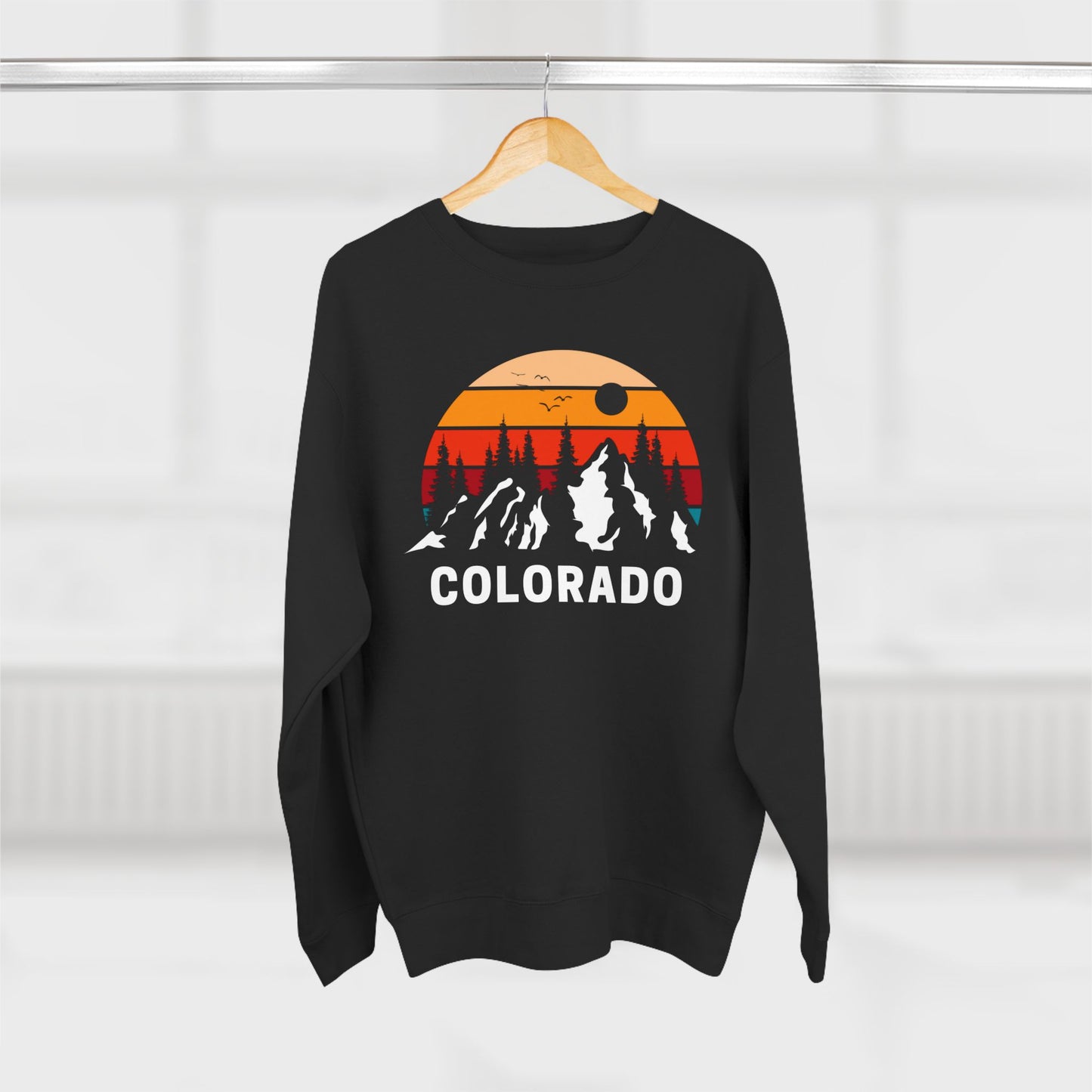 Colorado Mountains - Unisex Crewneck Sweatshirt