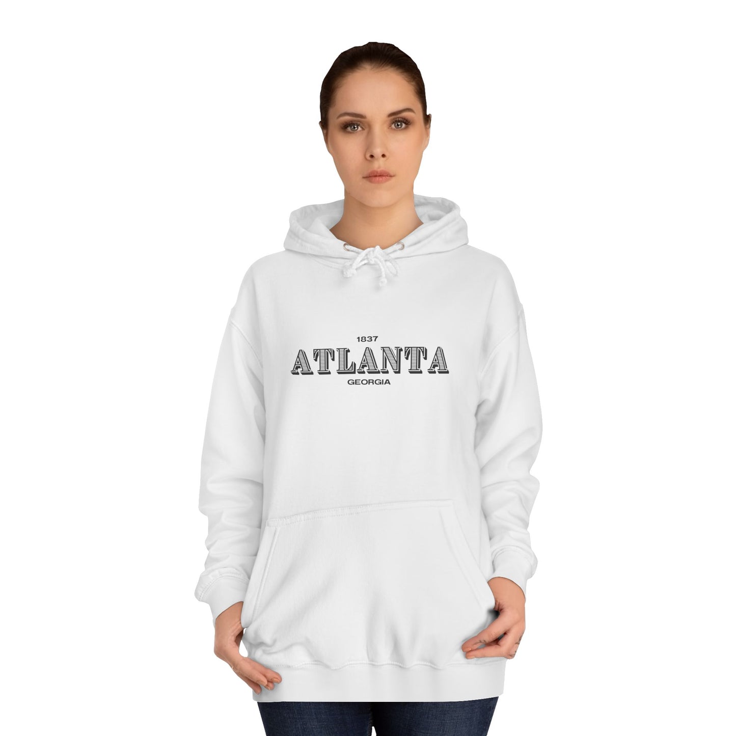 1837 Atlanta Georgia- Unisex College Hoodie