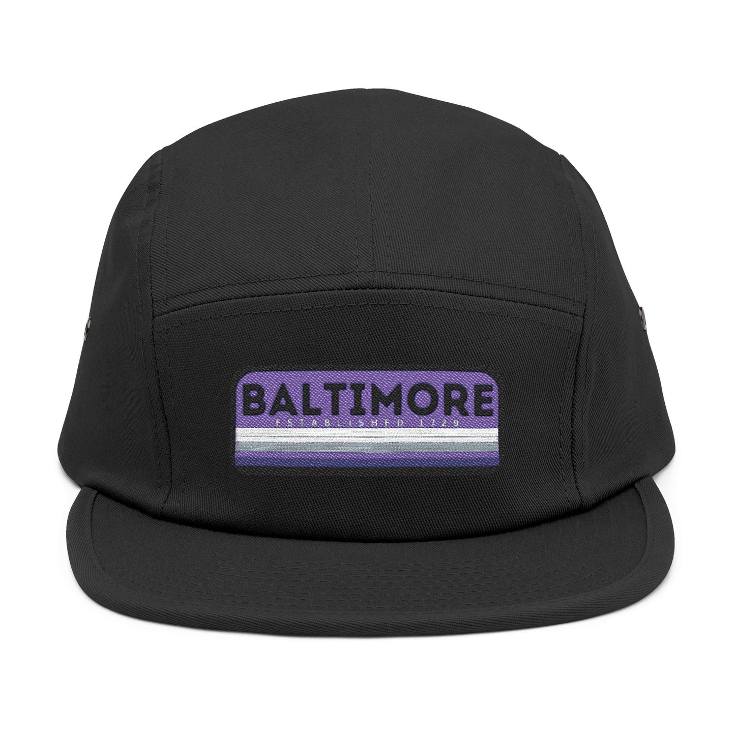 Baltimore Patch - Embroidery 5 Panel Cap