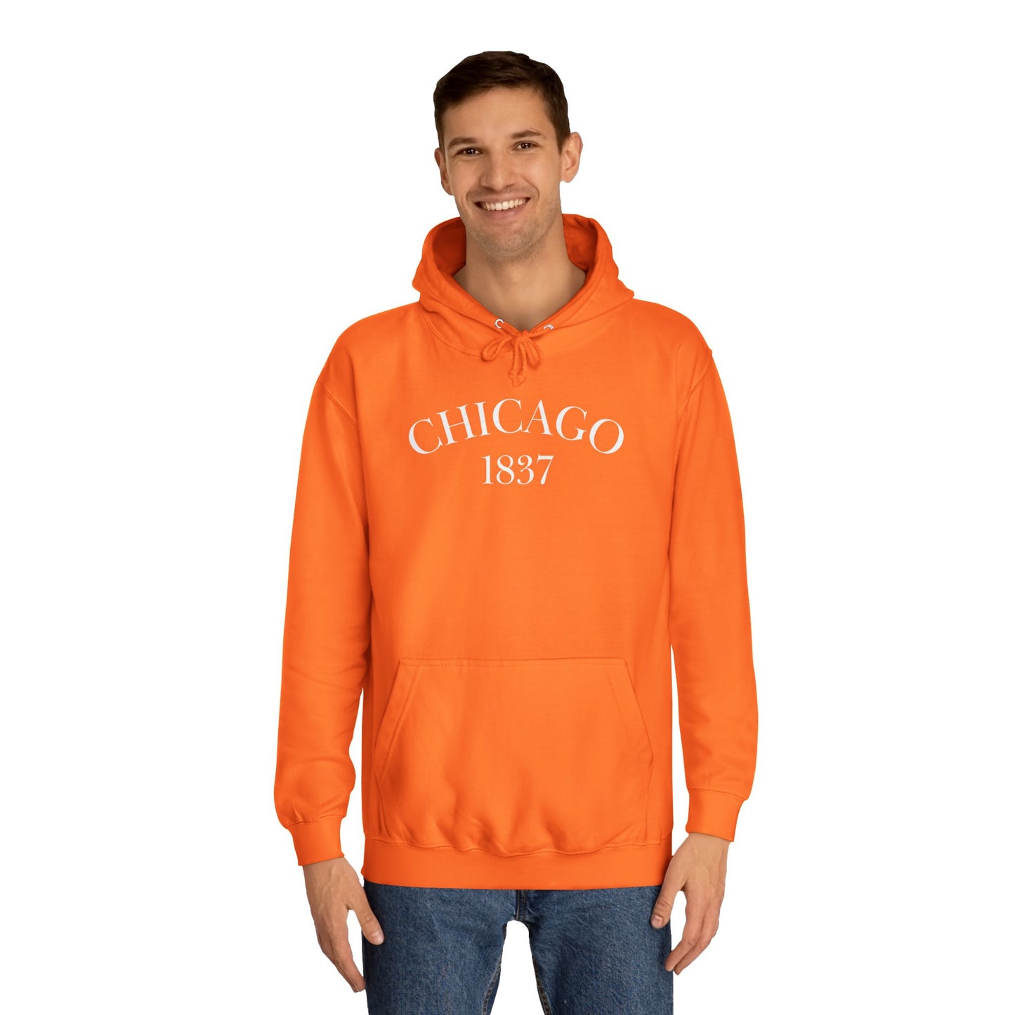 1837 Chicago - Unisex College Hoodie
