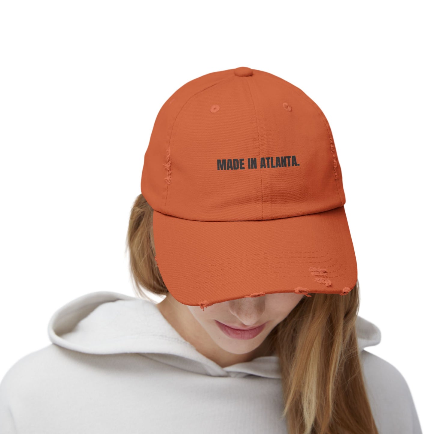 Made in Atlanta - Unisex Distressed Cap