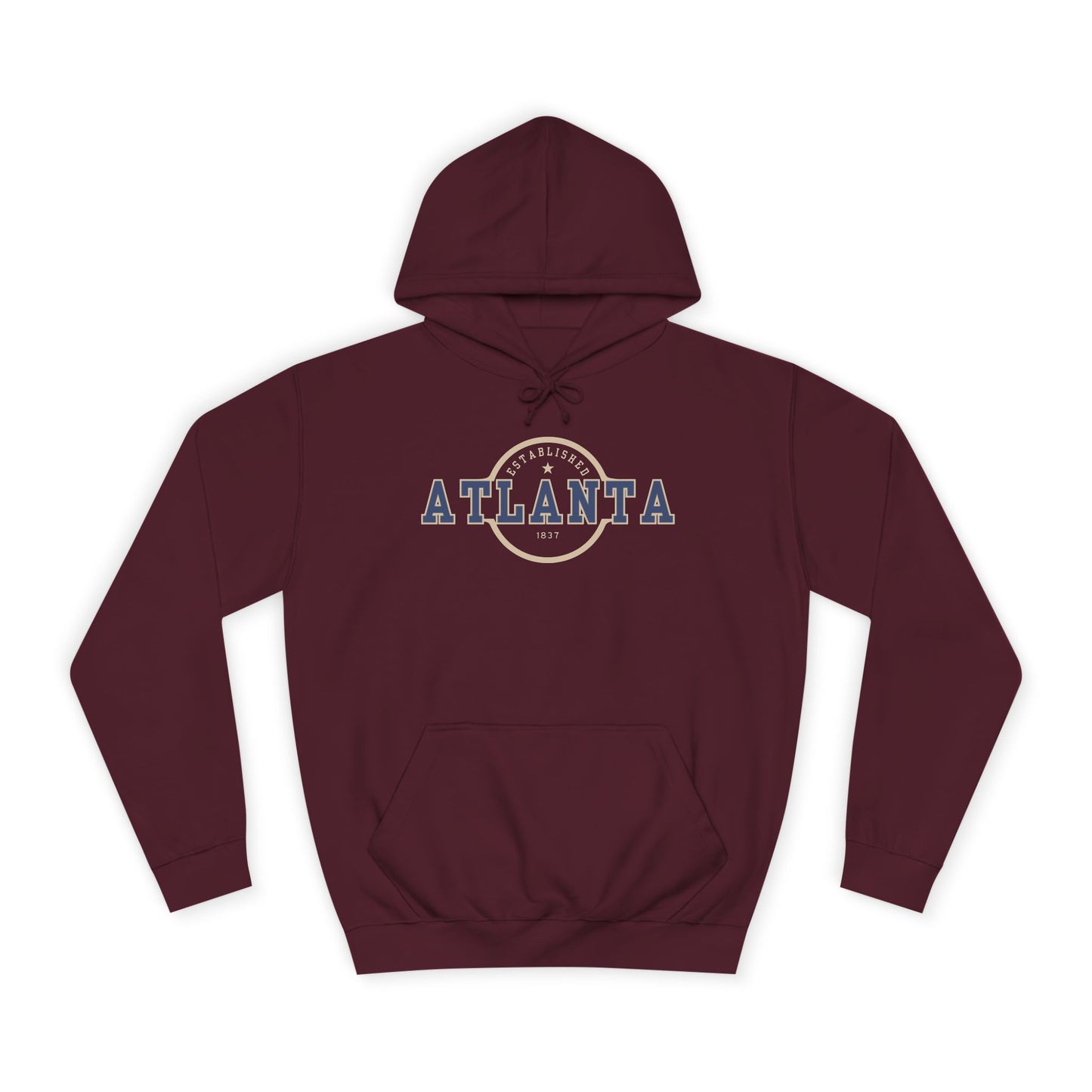 Atlanta Established 1837 - Unisex College Hoodie