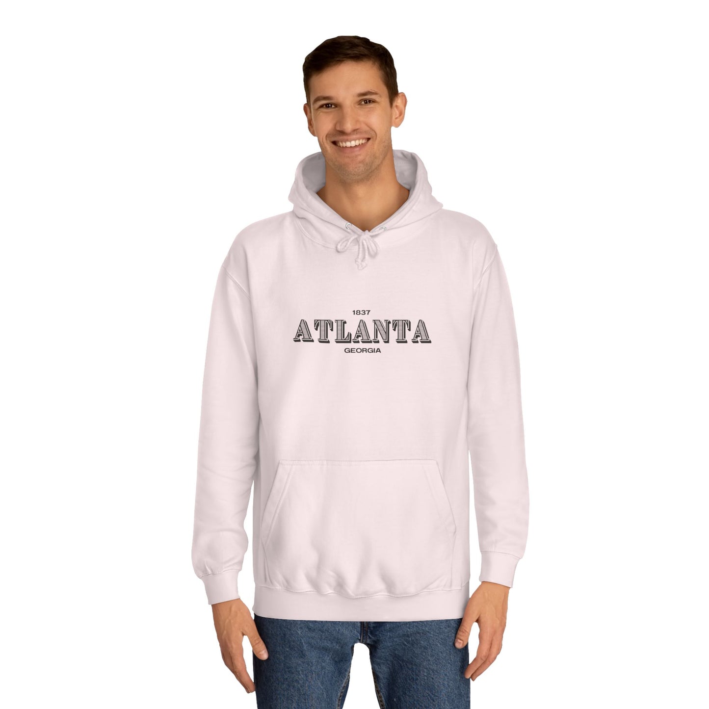 1837 Atlanta Georgia- Unisex College Hoodie