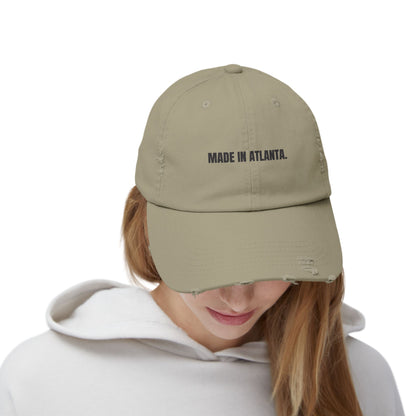 Made in Atlanta - Unisex Distressed Cap
