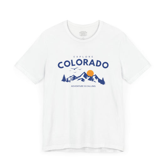 Explore Colorado - Unisex Short Sleeve Tee