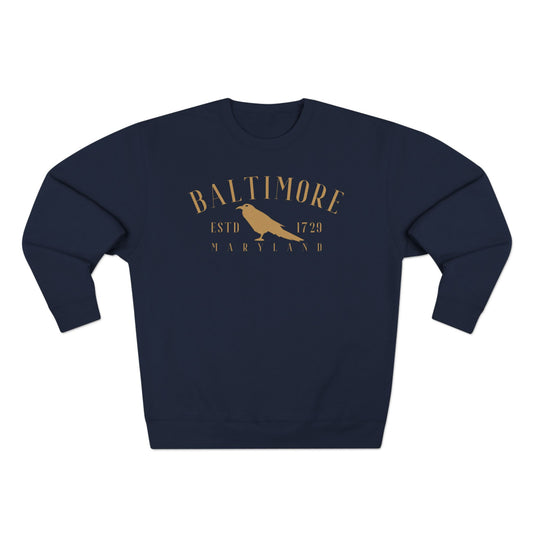 Baltimore Raven 1729 - Unisex Crewneck Sweatshirt