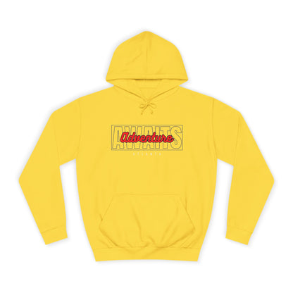 Adventure Awaits Atlanta - Unisex College Hoodie