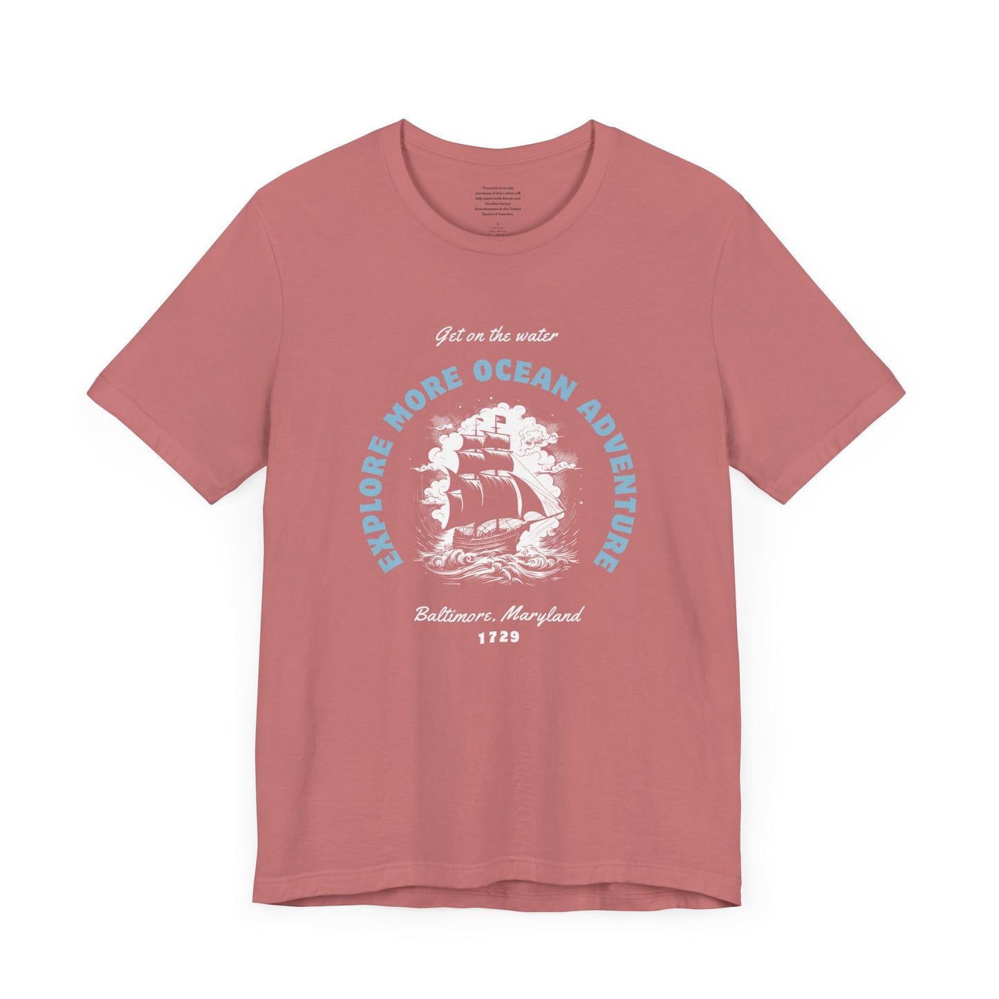 Explore More Ocean Adventure - Unisex Short Sleeve Tee