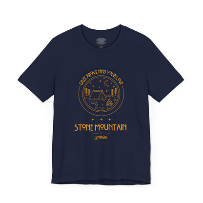 Gaze Above Fine Your Love Stone Mountain Georgia - Unisex Short Sleeve Tee