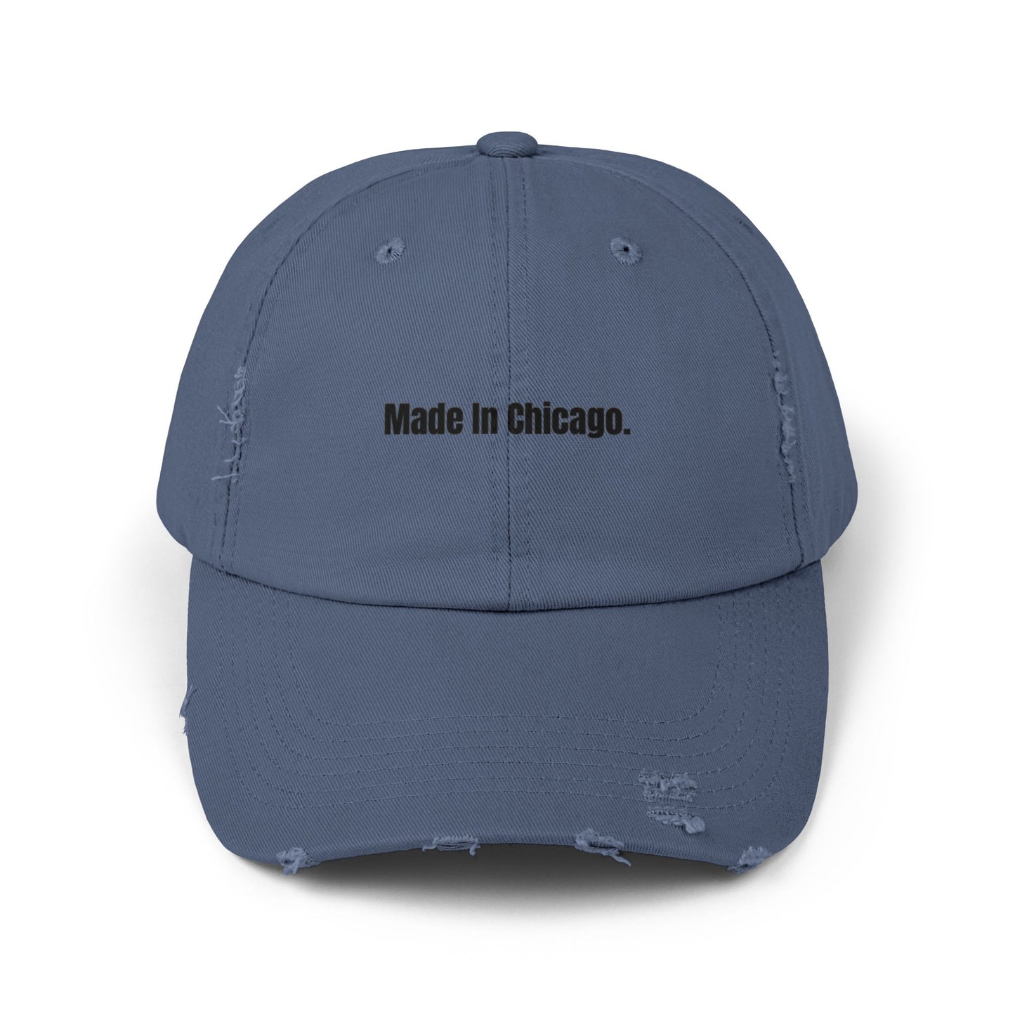 Made in Chicago - Unisex Distressed Cap